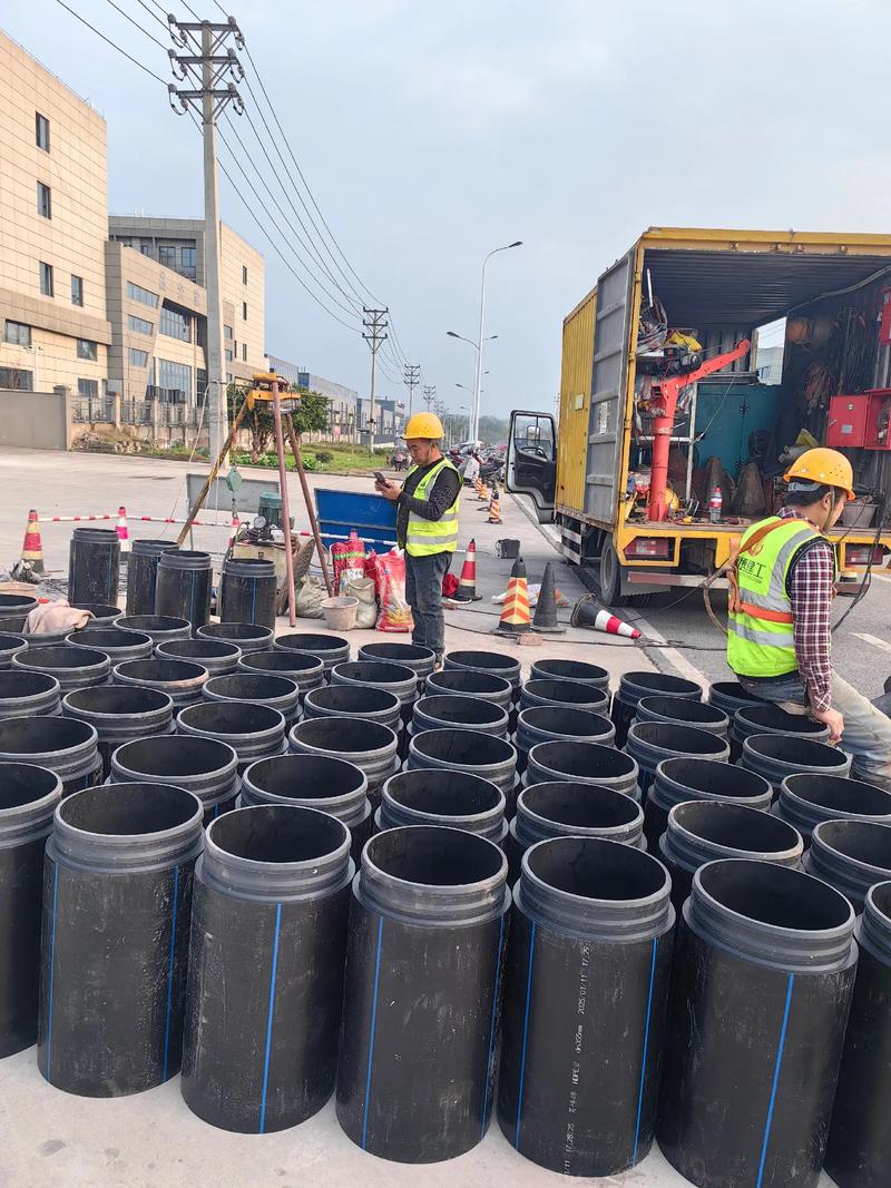金银川路街道管道短管置换