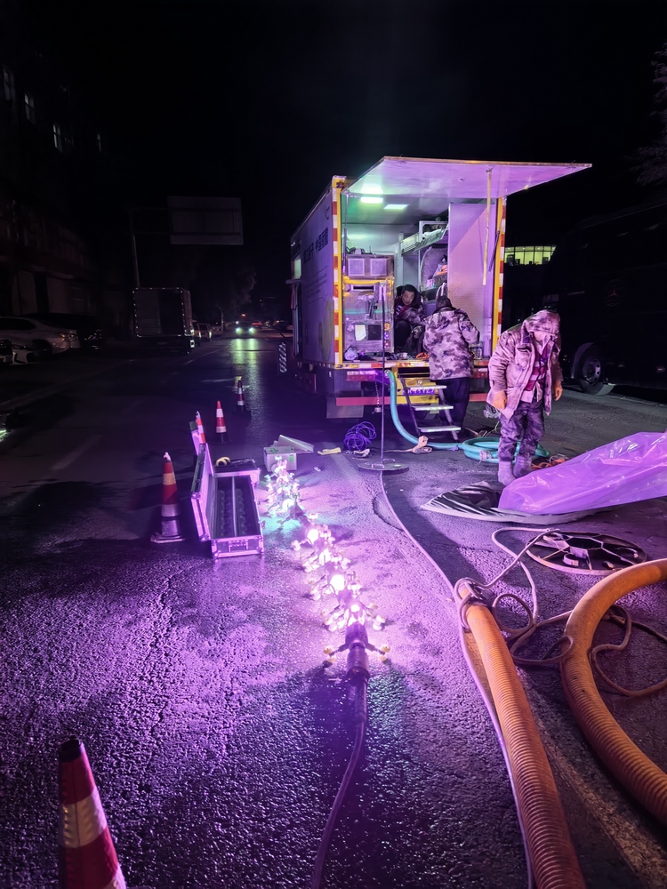 金银川路街道管道非开挖修复