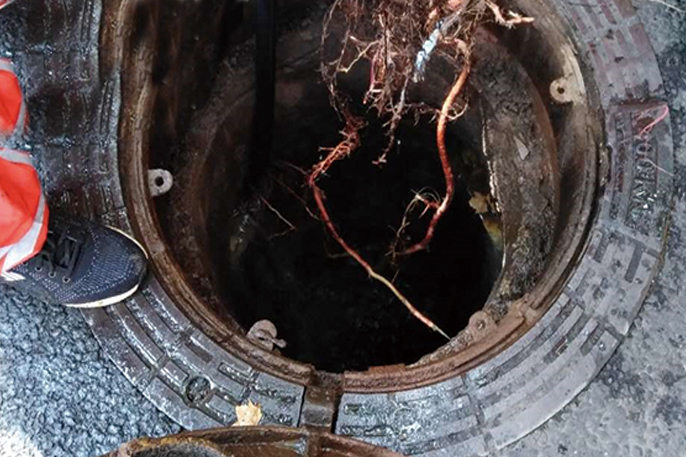 金银川路街道管道预处理